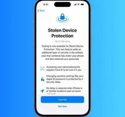 大化苹果授权维修店分享被盗设备保护功能开启方法 